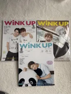 WINK UP 6月号・8月号・10月　3冊セット