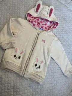 ミキハウス　うさこ　パーカー　90