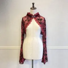 SHRUG BURGUNDY ゴスロリ、ボレロ、姫、スリーブ、袖、衣装、コスプレ SHRUG BURGUNDY ゴスロリ、ボレロ、姫、スリーブ、袖、衣装