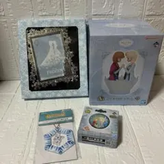 【未開封】一番くじディズニープリンセス　向きあう心　アナ雪10周年記念　写真立て