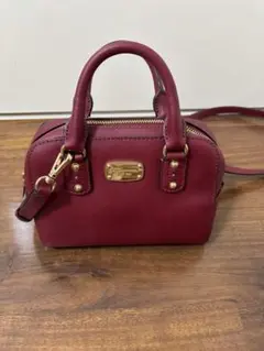 MICHAEL KORS ボルドーミニショルダーバッグ