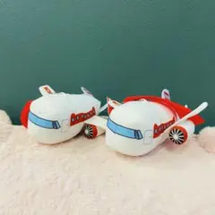 トミカ はたらくくるまのマスコット ～空港セレクション～ 飛行機 2つ