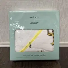 aden + anais フード付きタオル ウォッシュクロス セットのサムネイル