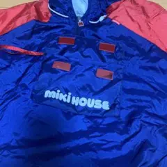 Miki House フード付きポンチョ　レインコート　日本製