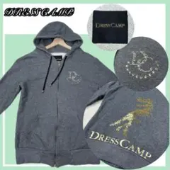 ✨希少✨美品✨DRESSCAMP 恐竜 スパンコール 刺繍 パーカー 46