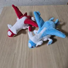 ポケセンオリジナル ポケモンフィット ラティアスとラティオスのセット