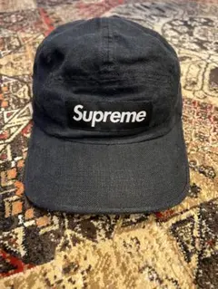 Supreme リネンキャップ 黒のサムネイル