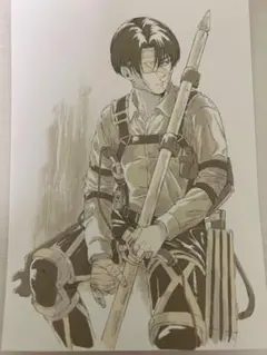 進撃の巨人 リヴァイ ビジュアルカード