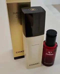 空瓶　空箱　CHANEL　サブリマージュ化粧水　美容液