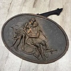 ギリシャ神話 三美神 レリーフ 壁掛け コンクリート製 35x27cm - メルカリ