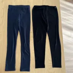 HEATTECH & devrock 130サイズ レギンス2点セット