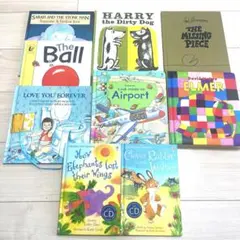 英語絵本　9冊セット　3冊CD付き