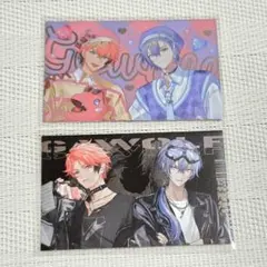 にじさんじ　赤城ウェン　小柳ロウ　チェキ　カード　ぎゃうるふ　②