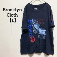 Brooklyn Cloth 【L】Tシャツ ブラック ロゴ Blesses 5