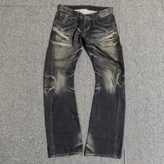 00s archive straight denim y2k 鬼髭 お兄系 - メルカリ