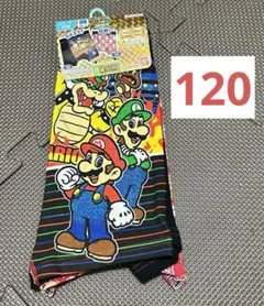 新品 綿100％ スーパーマリオ ボクサーパンツ 2枚組 120 ラメ