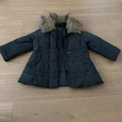 値下げ‼️コムサ イズム　ブラック中綿コート