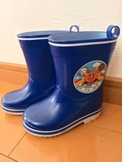 アンパンマン レインブーツ 青　13cm 長靴