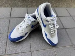 Nike Air Max1 ホワイト/ブルー スニーカー