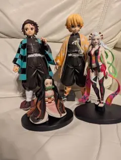 鬼滅の刃　グランディスタ　炭治郎　善逸　 絆ノ装　禰豆子　堕姫　4体セット