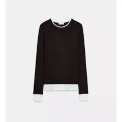 【未使用|タグ付き】【ZARA】ダブルコントラストＴシャツ L