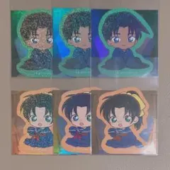 名探偵コナン ちぢませ隊 ステッカーコレクション2 服部平次 遠山和葉