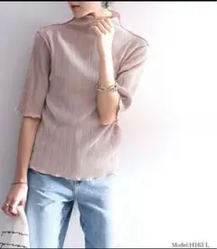 【週末限定値下げ！】クラシカルエルフ　メロープリーツハイネック　5分袖