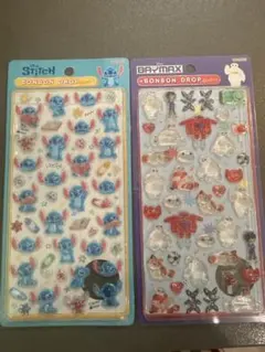 スティッチ バイマックス ボンボンドロップシール 2枚セット