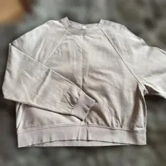 トレーナー　くすみピンク　H &M サイズL