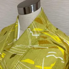 KA2214 洗える着物 小紋 身丈160cm ポリエステル 化繊