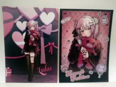巡音ルカ　初音ミク　ドンキフェア　トレーディングブロマイド　２種セット