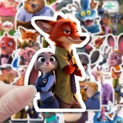 ズートピア キャラクターシールセット60枚