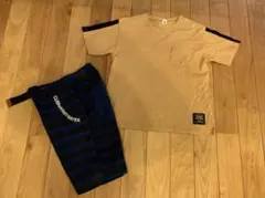 130【レアリゼ】ビッグTシャツ ＋【クリフメイヤー】ハーフパンツ 2点セット