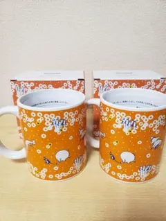 ムーミン　マグカップ２個セット ニッセイ