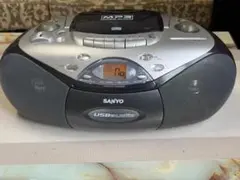 SANYO CD USBオーディオ ラジオカセットレコーダー