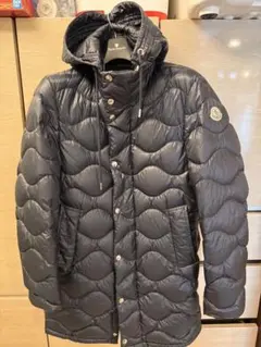 MONCLER ブラック ダウンジャケット　サイズ0