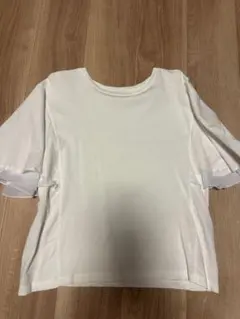 ジャーナルスタンダードrelume フレアスリーブ Tシャツ ホワイト