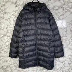 ユニクロ UNIQLO　（L）　プレミアダウン　ウルトラダウンコート　黒のサムネイル