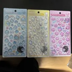 値下げ。新品未開封。国内正規品ボンボンドロップシールしずくちゃん大３枚セット