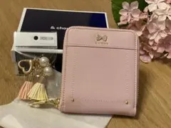 〖 新品・未使用品 〗リボン金具ラウンドミニ財布 チャーム付 ( 最終価格！ )のサムネイル