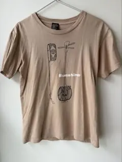 Habu Box 三線 プリント Tシャツ ベージュ JMのサムネイル