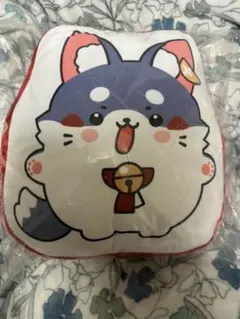 ホロライブ　大神ミオ　活動6周年記念　ミオファダイカットクッション