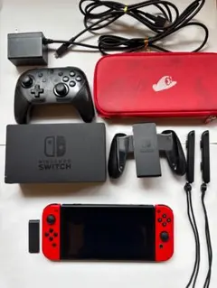 【ジャンク】Nintendo Switch 赤/黒 本体 充電器付き