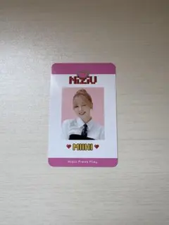 NiziU ミイヒ PressPlayトレカ