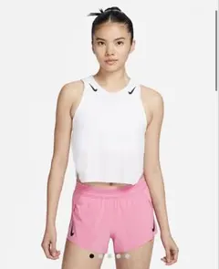 【新品】ナイキ エアロスイフトクロップド ランニングタンクトップ