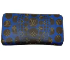 ［M60448]ルイ ヴィトン モノグラム パンプキンドット ルイヴィトン M60448 草間彌生 モノグラム パンプキンドット ラウンド財布