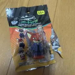 ズートピア ソフビ パペットマスコット フィギュア　ニック