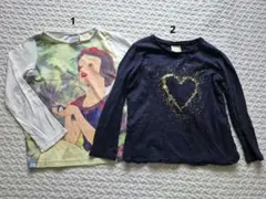 ZARAKids ロンT 2枚セット 110cm