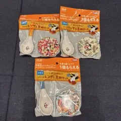 なゃんこ様専用　キャラクター柄 レンゲ 3個セット