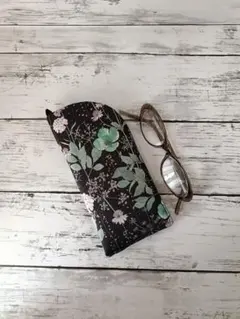 ハンドメイド メガネケース リバティ イルマ使用